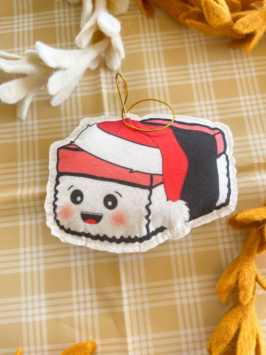 Santa Musubi Ornament